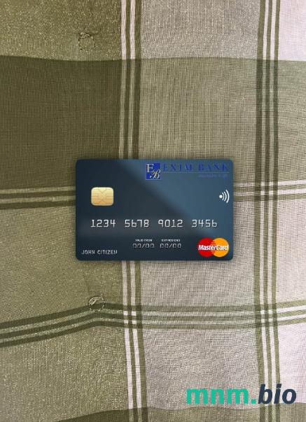 Djibouti Exim bank wygląd zdjęcia mastercard skan PSD + zdjęcie